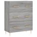 Buffet haut Sonoma gris 69,5x34x180 cm Bois d'ingénierie - Photo n°7