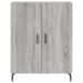 Buffet haut Sonoma gris 69,5x34x180 cm Bois d'ingénierie - Photo n°8