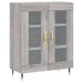 Buffet haut Sonoma gris 69,5x34x180 cm Bois d'ingénierie - Photo n°7