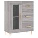 Buffet haut Sonoma gris 69,5x34x180 cm Bois d'ingénierie - Photo n°7