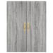 Buffet haut Sonoma gris 69,5x34x180 cm Bois d'ingénierie - Photo n°6