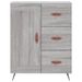 Buffet haut Sonoma gris 69,5x34x180 cm Bois d'ingénierie - Photo n°8