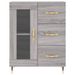 Buffet haut Sonoma gris 69,5x34x180 cm Bois d'ingénierie - Photo n°8