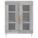 Buffet haut Sonoma gris 69,5x34x180 cm Bois d'ingénierie - Photo n°8