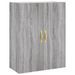 Buffet haut Sonoma gris 69,5x34x180 cm Bois d'ingénierie - Photo n°5