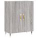 Buffet haut Sonoma gris 69,5x34x180 cm Bois d'ingénierie - Photo n°7