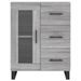 Buffet haut Sonoma gris 69,5x34x180 cm Bois d'ingénierie - Photo n°8