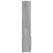 Buffet haut sonoma gris 92x33x180 cm bois d'ingénierie - Photo n°6