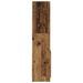 Buffet haut vieux bois 63x33x140 cm bois d'ingénierie - Photo n°6