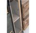 Buffet industriel 2 portes 2 tiroirs bois de manguier recyclé et acier noir Kramer 193 cm - Photo n°3