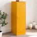 Buffet jaune moutarde 34,5x39x107 cm acier - Photo n°1