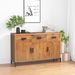 Buffet Marron 110x35x70 cm Bois de pin massif - Photo n°1