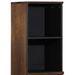 Buffet marron 38x34x160 cm bois massif de manguier - Photo n°7