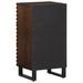 Buffet marron 40x34x75 cm bois massif de manguier - Photo n°5