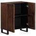 Buffet marron 60x34x75 cm bois massif de manguier - Photo n°3