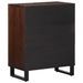 Buffet marron 60x34x75 cm bois massif de manguier - Photo n°5