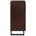 Buffet marron 60x34x75 cm bois massif de manguier - Photo n°3