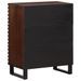 Buffet marron 60x34x75 cm bois massif de manguier - Photo n°4