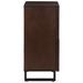 Buffet marron 60x34x75 cm bois massif de manguier - Photo n°4