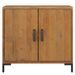 Buffet Marron 75x35x70 cm Bois de pin massif - Photo n°3