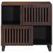 Buffet marron 80x34x75 cm bois massif de manguier - Photo n°2