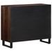 Buffet marron 90x34x75 cm bois massif de manguier - Photo n°4