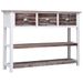 Buffet Marron antique 108x30x76 cm Bois de Paulownia massif - Photo n°3