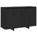 Buffet Noir 120x41x75 cm - Photo n°1