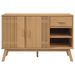 Buffet OLDEN marron 114x43x73,5 cm bois massif de pin - Photo n°8