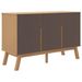 Buffet OLDEN marron 114x43x73,5 cm bois massif de pin - Photo n°10