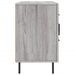 Buffet sonoma gris 100x36x60 cm bois d'ingénierie - Photo n°7