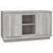 Buffet sonoma gris 102x35x60 cm bois d'ingénierie - Photo n°1