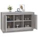 Buffet sonoma gris 102x35x60 cm bois d'ingénierie - Photo n°4