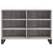 Buffet sonoma gris 103,5x35x70 cm bois d'ingénierie - Photo n°4