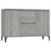 Buffet Sonoma gris 104x35x70 cm Bois d'ingénierie - Photo n°2