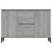 Buffet Sonoma gris 104x35x70 cm Bois d'ingénierie - Photo n°3