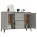 Buffet Sonoma gris 104x35x70 cm Bois d'ingénierie - Photo n°6