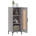 Buffet Sonoma gris 34,5x34x90 cm Bois d'ingénierie - Photo n°4