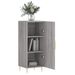 Buffet Sonoma gris 34,5x34x90 cm Bois d'ingénierie - Photo n°4