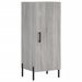 Buffet Sonoma gris 34,5x34x90 cm Bois d'ingénierie - Photo n°1