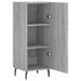 Buffet Sonoma gris 34,5x34x90 cm Bois d'ingénierie - Photo n°5