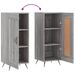 Buffet Sonoma gris 34,5x34x90 cm Bois d'ingénierie - Photo n°9