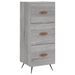 Buffet Sonoma gris 34,5x34x90 cm Bois d'ingénierie - Photo n°1