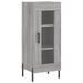 Buffet Sonoma gris 34,5x34x90 cm Bois d'ingénierie - Photo n°1