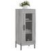 Buffet Sonoma gris 34,5x34x90 cm Bois d'ingénierie - Photo n°3