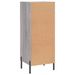 Buffet Sonoma gris 34,5x34x90 cm Bois d'ingénierie - Photo n°8