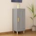 Buffet Sonoma gris 34,5x34x90 cm Bois d'ingénierie - Photo n°1