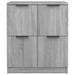 Buffet Sonoma gris 60x30x70 cm Bois d'ingénierie - Photo n°1