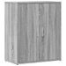 Buffet sonoma gris 60x31x70 cm bois d'ingénierie - Photo n°1