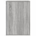 Buffet sonoma gris 60x31x84 cm bois d'ingénierie - Photo n°5